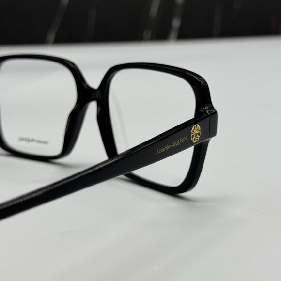 NEW ALEXANDER MCQUEEN EYEGLASSES, AM0286O 001 - Picture 8 of 11